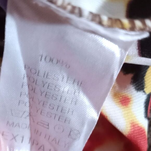 SPAGHETTI STRAP MULTICOLOR DRESS SZ.S/M EUC - Picture 7 of 7